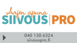 Siivous PRO Seinäjoki avoin yhtiö logo